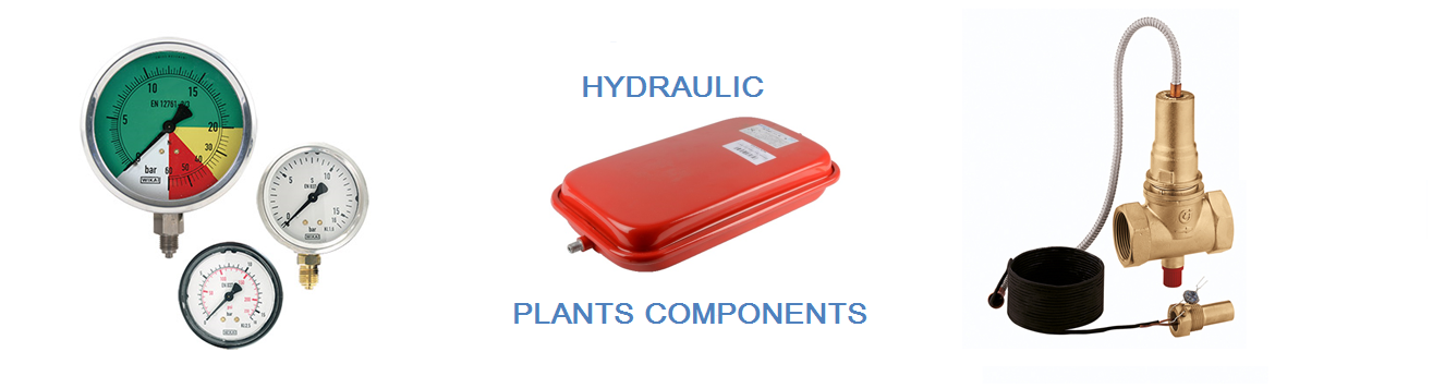 Hydraulic plants components