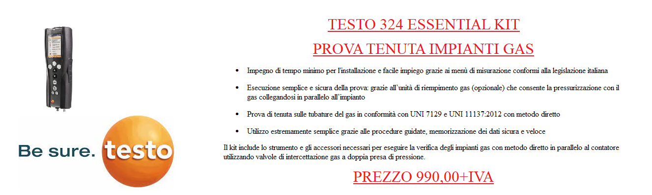 Testo 324 essential kit
