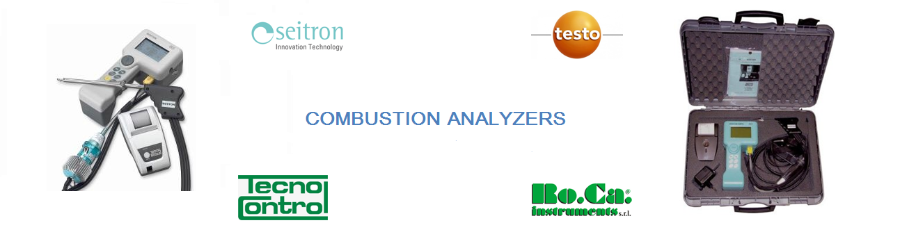 Combustion analyzers